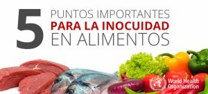 Puntos importantes para la inocuidad en alimentos