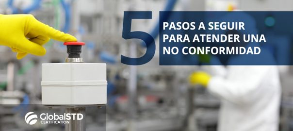 Pasos para atender una no conformidad