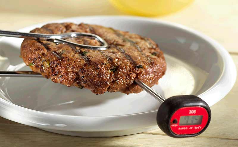 Termómetros para asegurar inocuidad de alimentos