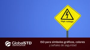 ISO 7010 para símbolos gráficos, colores y señales de seguridad