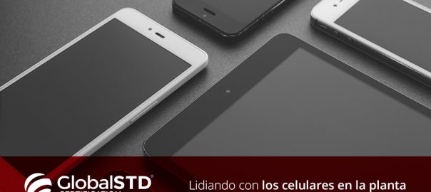 Lidiando con celulares en la planta