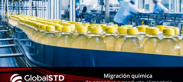 Migración química de empaque a producto alimenticio