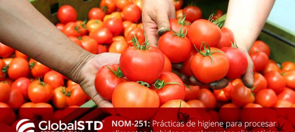 NOM 251 - Prácticas de higiene para procesar alimentos, bebidas o suplementos alimenticios