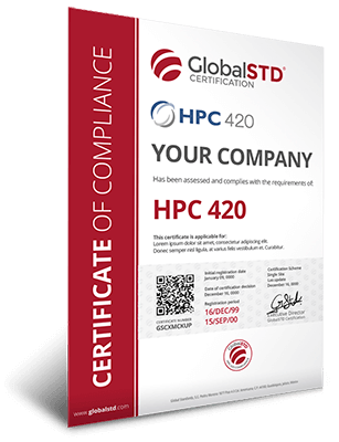certificado hpc 420