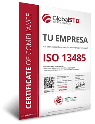 certificado ISO 13485