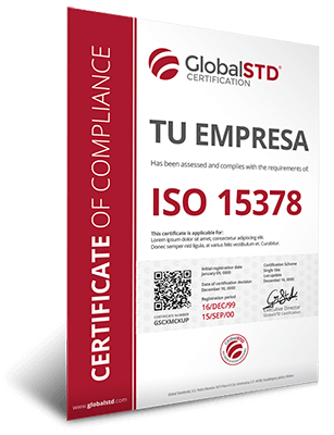 certificado ISO 15378