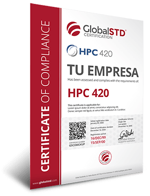 certificado hpc 420
